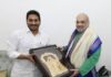 Jagan raises three capitals issue with Amit Shah