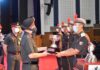 Gentleman cadet from Bhutan awarded the prestigious motivational trophy at the Indian military academy