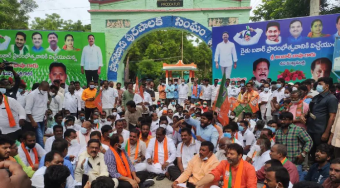 Andhra BJP workers oppose setting up of Tipu Sultan’s statue in Proddatur