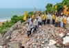 TDP protests demolition ofAPTDC’s resorts at Rushikonda