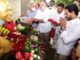 Andhra Pradesh CM Jagan Mohan Reddy pays tributes at YSR Samadhi