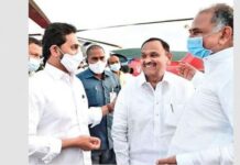 Andhra Pradesh CM Jagan Mohan Reddy reaches Idupulapaya on two-day visit