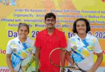 Vijayawada girls bag bronze medal in National Soft Tennis tourney
