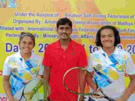 Vijayawada girls bag bronze medal in National Soft Tennis tourney