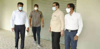 Collector Chevuri Hari Kiran inspects EVM and VVPAT godown