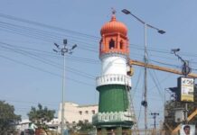 After BJP demands name change, Jinnah Tower in AP’s Guntur painted in tricolour