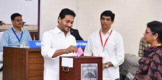 CM Jagan casts first vote in Andhra Pradesh in presidential poll