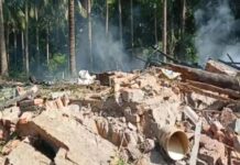 Andhra Pradesh: One dead, three injured in fire accident at illegal cracker unit at Anakapalli