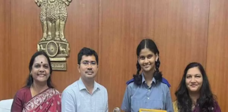 Sharanya Mudundi bags ‘Global Child Prodigy Award’