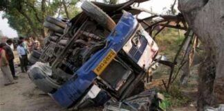 More than 20 injured as bus carrying Sabarimala pilgrims overturns in Pathanamthitta