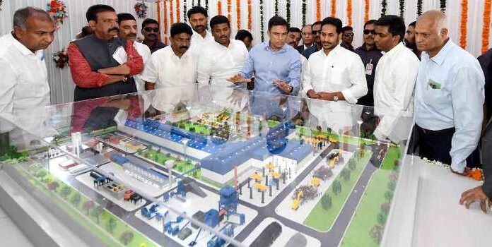 Andhra Pradesh: Construction begins in the JSW Steel plant