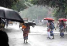 Widespread rain to continue for three more days in Andhra Pradesh