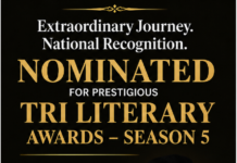 “A Life in Many Frames” Nominated for the Prestigious TRI Literary Awards – Season 5