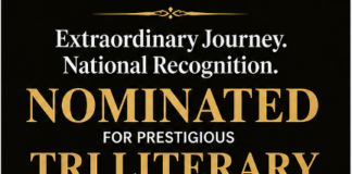 “A Life in Many Frames” Nominated for the Prestigious TRI Literary Awards – Season 5