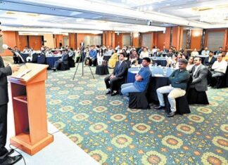 Minister Nara Lokesh urges Korean Telugus to promote investments in Andhra Pradesh
