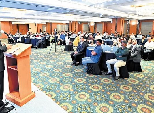 Minister Nara Lokesh urges Korean Telugus to promote investments in Andhra Pradesh