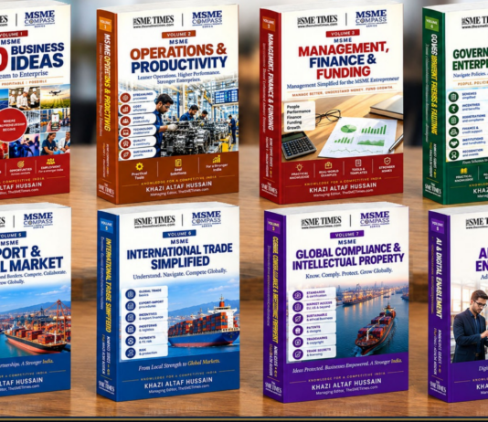 MSME Compass: Landmark Eight-Volume Knowledge Series to Guide Entrepreneurs from the First Business Idea to a Future-Ready Global Enterprise